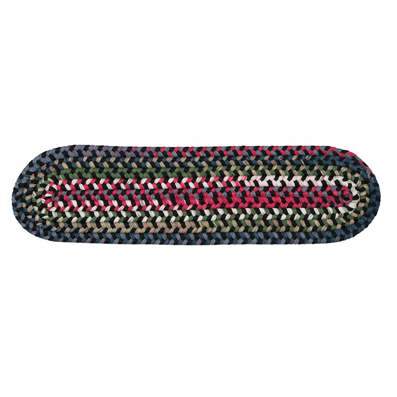 Tapis d'escalier Chestnut, Noir satiné
