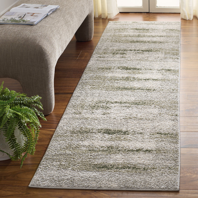 Wave Performance Abstract Indoor Rug, Runner 2'2" x 9'