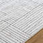 Beyanka Chequered Machine Tufted Area Rug-1075733413