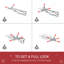 Sapin de Noël artificiel enneigé 6 pi avec 61 pommes de pin et 800 pointes
