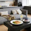 Table basse en bois (sans la chaise)