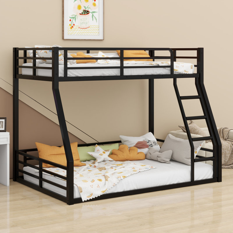 Metal Bunk Bed, Twin Over Full