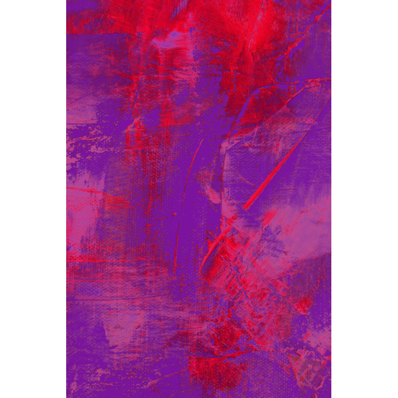 Floinn, peinture abstraite, H 18 po x l 12 po