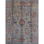 Aryana Hand-Knotted High-Quality Gray/Orange/Blue Area Rug