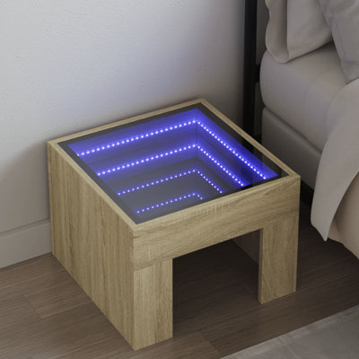 Daouia 40cm W Manufactured Wood Bedside Table