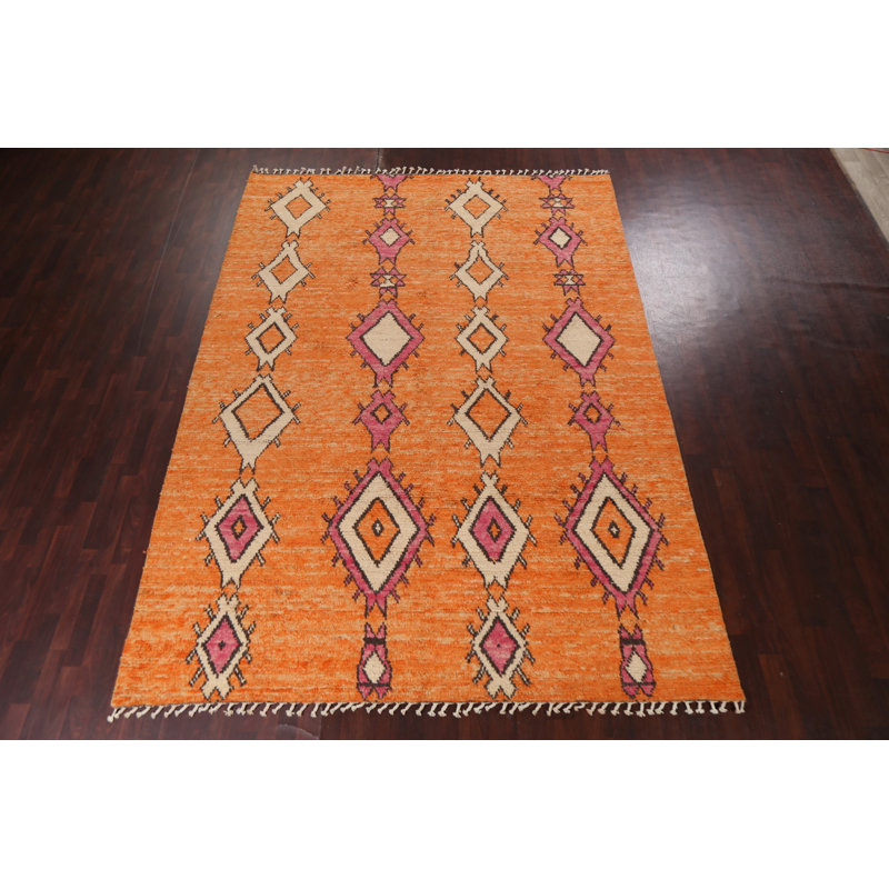 Tapis noué à la main unique en son genre