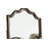 Baudouin Weathered Oak Finish Mirror