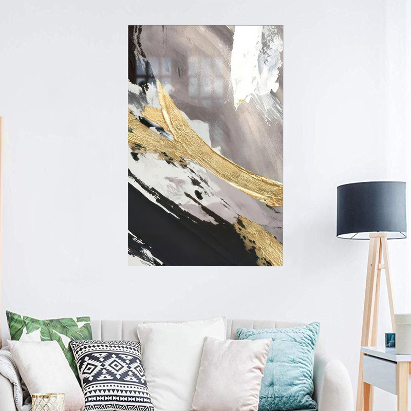 Modern Marble Glass Wall Art Perfect As A Personalized Gift For Mom, 11.8" H x 17.7" W
