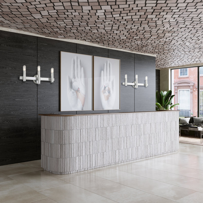 Éclairage pour salle de bain 3 lumières en chrome poli à intensité variable Annies, Chrome poli