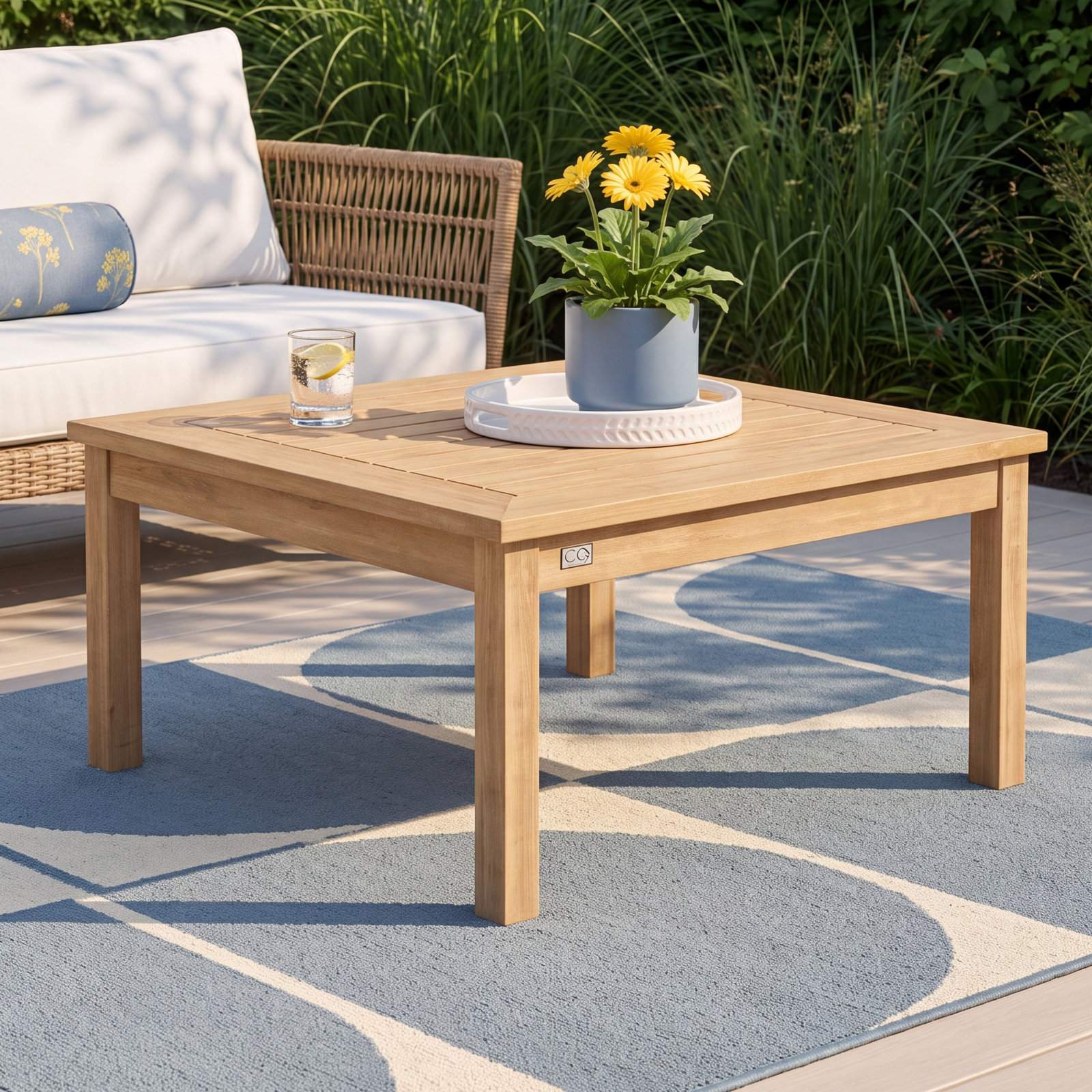 Knightly 36 " Teak Patio Table