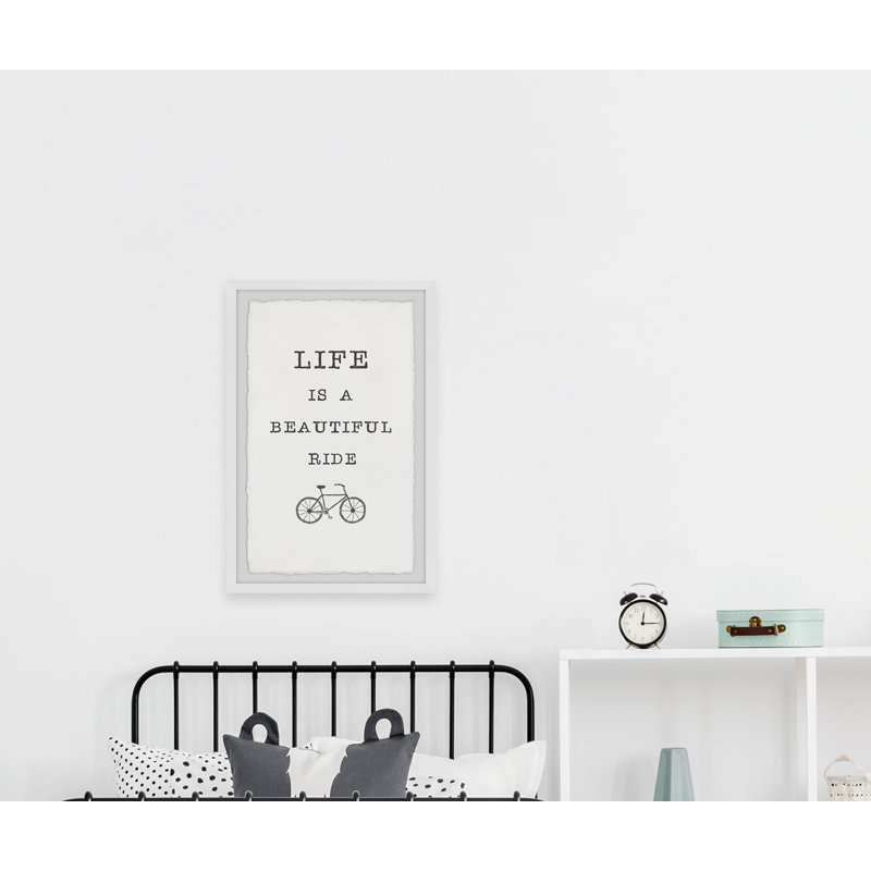 Life Is A Beautiful Ride V - Single Picture Frame Print, 61cm H x 41cm W x 3.81cm D