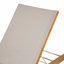 Chaise longue avec structure en bois d'acacia et sièges en filet-420331341-420331338