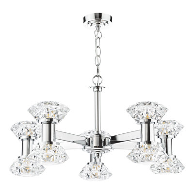 10 - Light Polished Chrome Pendant