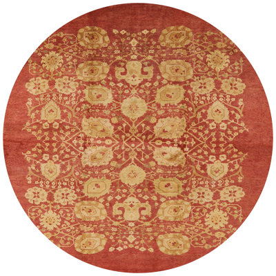 Tapis oriental rouge / jaune Crusoe