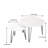 27.56'' Round Nesting Coffee Table Set Of 2-1145825723
