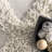 Kaliyanei Diamond Trellis Power Loom Performance Shag Cream Rug-1690771382