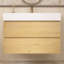Meuble-lavabo simple 35,8 po avec surface solide Sibin-228556469-228556466