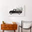 Camion fleur, reproduction sur toile-1461277611