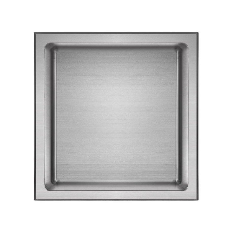 Niche pour la douche, Nickel brossé