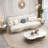86.6'' Leather Sofa