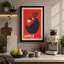 Apple Poster Retro - Wrapped Canvas-1740586794-1740586781