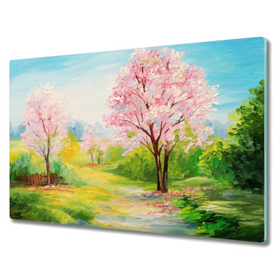 Atilla Aesthetic Garden Trees Chopping Board