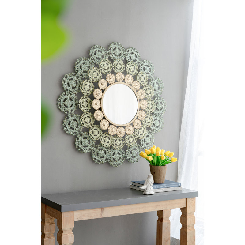 Miroir médaillon D38 x 3,5 po Mcguire