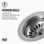 Drain de cuisine en pierre 4 po-11984960