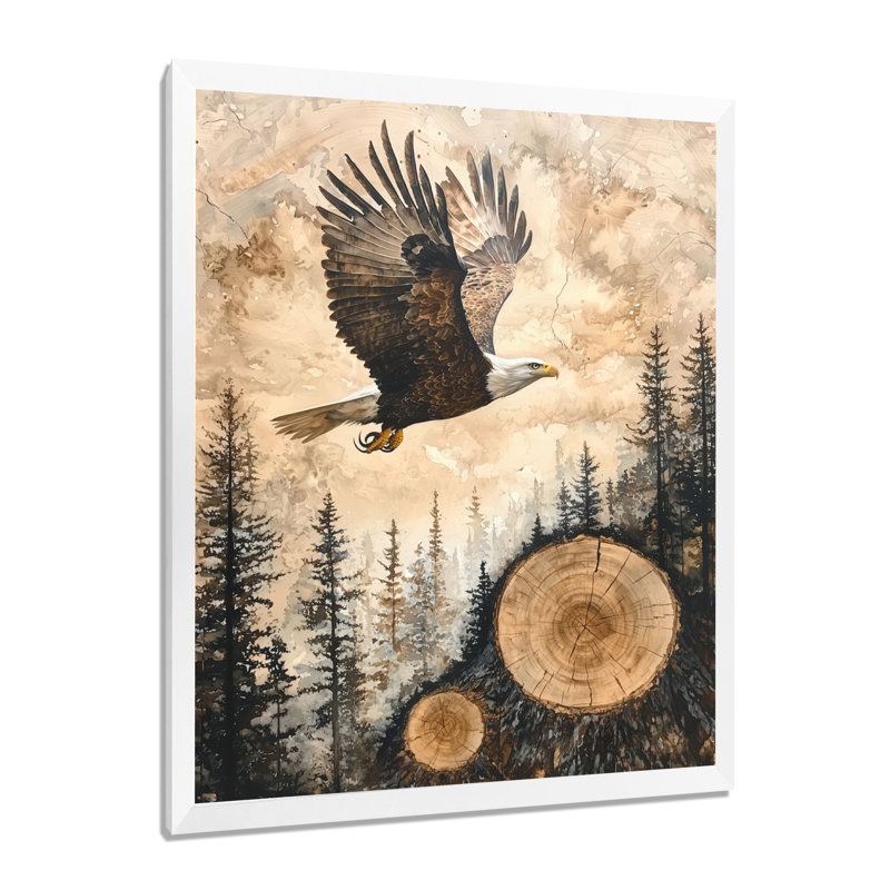 Gelsomina - Animals Canvas Wall Art, H 32 po x l 24 po, Picture Framed, White