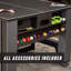 Atomic 84" 3-IN-1 Swivel Game Table
