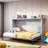 Twin Size Murphy Bed, Can Be Folded Into A Cabinet