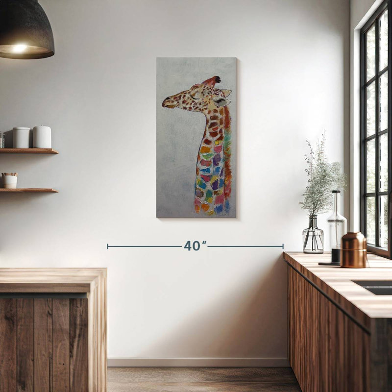 Giraffe, 36" H x 18" W