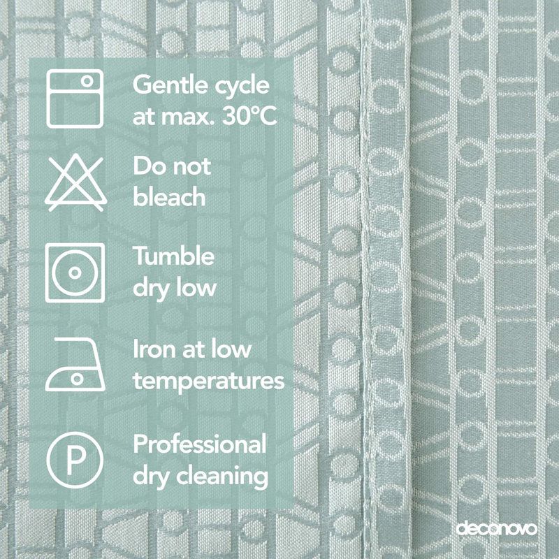Rectangle No Pattern Polyester Tablecloth, Sky Blue, 140cm W x 240cm L