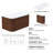 Vireo 34" Single Bathroom Vanity with Marble Top-1489987684-1489987702