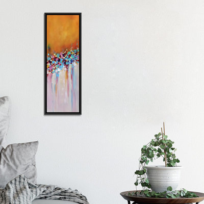 « abstract jardin v », impression sur toile