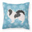 Coussin intérieur/extérieur en flocons d’hiver-32011206