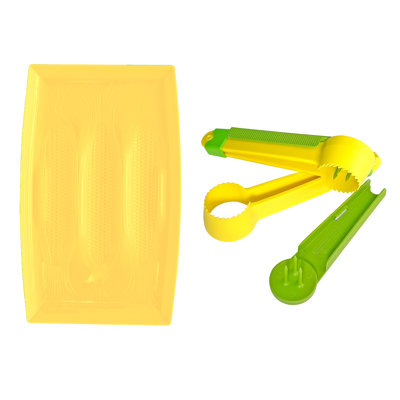 Corn Platter & Corn Stripper Set