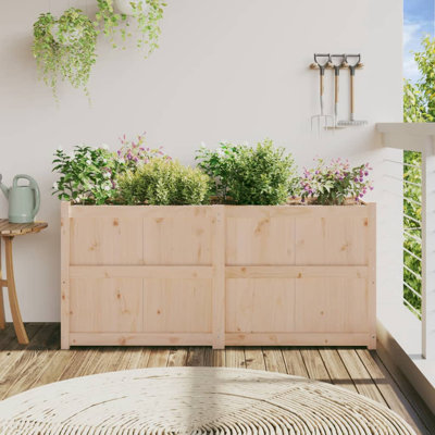 Brocklin Wood Planter Box