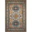 Tapis tissé lavable à motif de losanges traditionnel-1204649689
