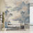 Abstract Floral Peel & Stick Border-100670117