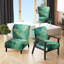 Chaise d'appoint rembourrée Emerald Euphoria I