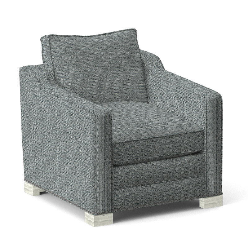 Stanton Armchair, Tuck Cobalt, Wrenn, Yes