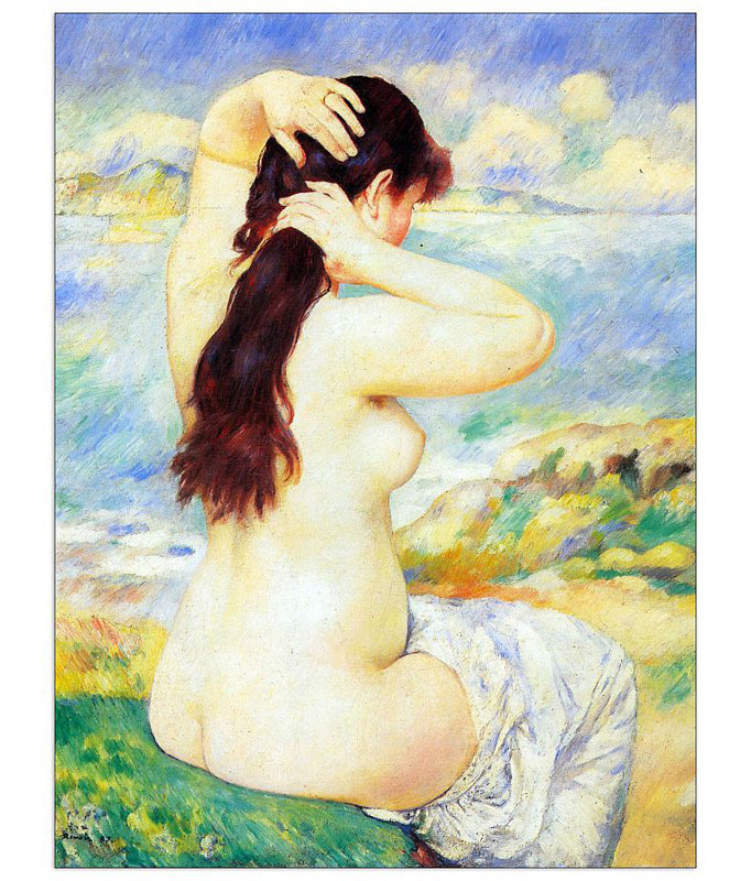 Pierre-Auguste Renoir - Wrapped Canvas Painting, 80cm H x 60cm W x 1.8cm D