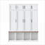 Portemanteau avec portemanteau FlowLuxe 4-en-1 MDF-1264514967