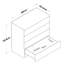 Commode 4 tiroirs l 31,5 po Jonlyn