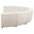 Ivory 8-Piece Upholstered Sectional Sofa