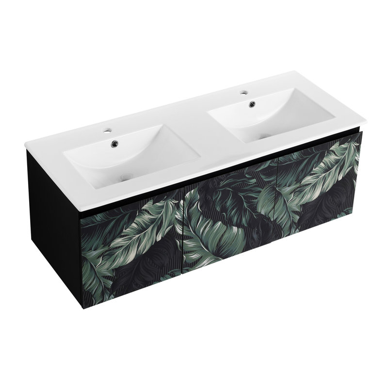 Ensemble de meuble-lavabo mural flottant Retina