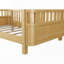 Lit en bois à profil bas avec rails pour filles et garçons-1382647453-1382647452