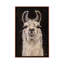 «Llama Blanca» par Hippie Hound Studios - reproduction d'art-55981485-55981486-55981487