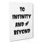 To Infinity And Beyond - Wrapped Canvas Print-61883461